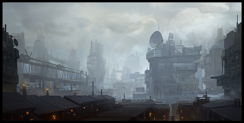 Illustration for article titled The Futuristic Landscapes of Concept Artist Josh Kao